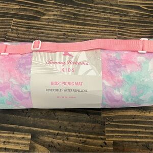 Tommy Bahama Kids' Pink and Blue Reversible Picnic Mat